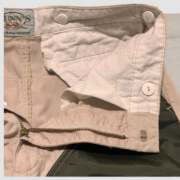VTG Dunns Hunting Double Leg Duck Canvas Bush Pants Unisex 32x34 Gorpcore Hiking - Picture 5 of 10